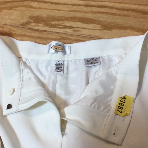 10 Talbots winter white fully lined dress pants - Picture 16 of 16